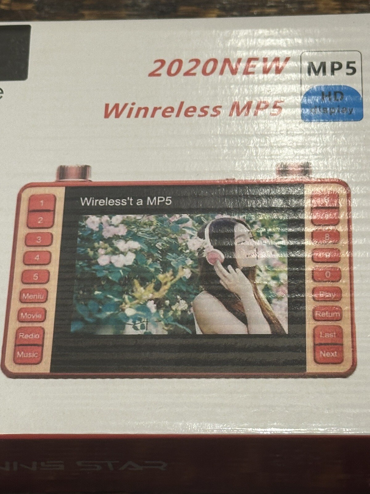 NNS Star Hooked NS-666 Wireless MP5 Player 4.3Inch 720P HD Display
