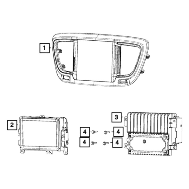 Mopar Multi Media Radio