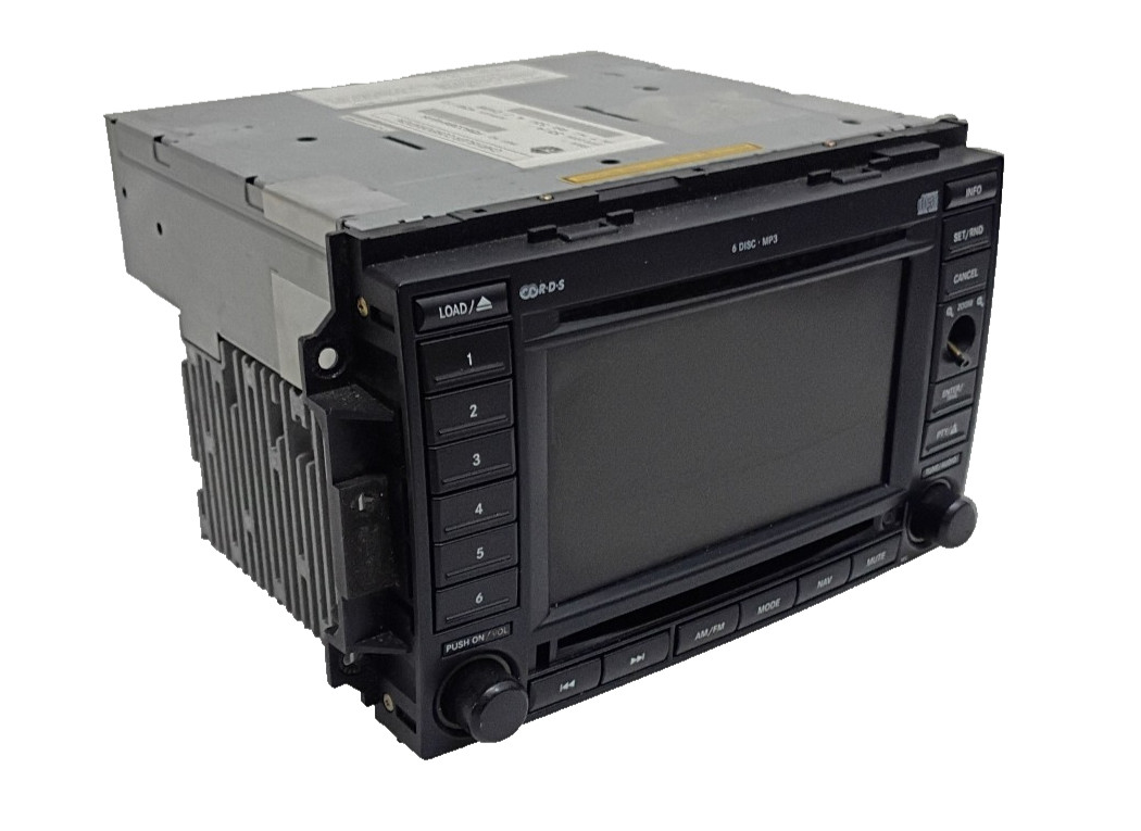 05 06 07 Chrysler 300 Dodge Ram Jeep REC Nav 6 Disc CD Radio P56038646AK PARTS#4