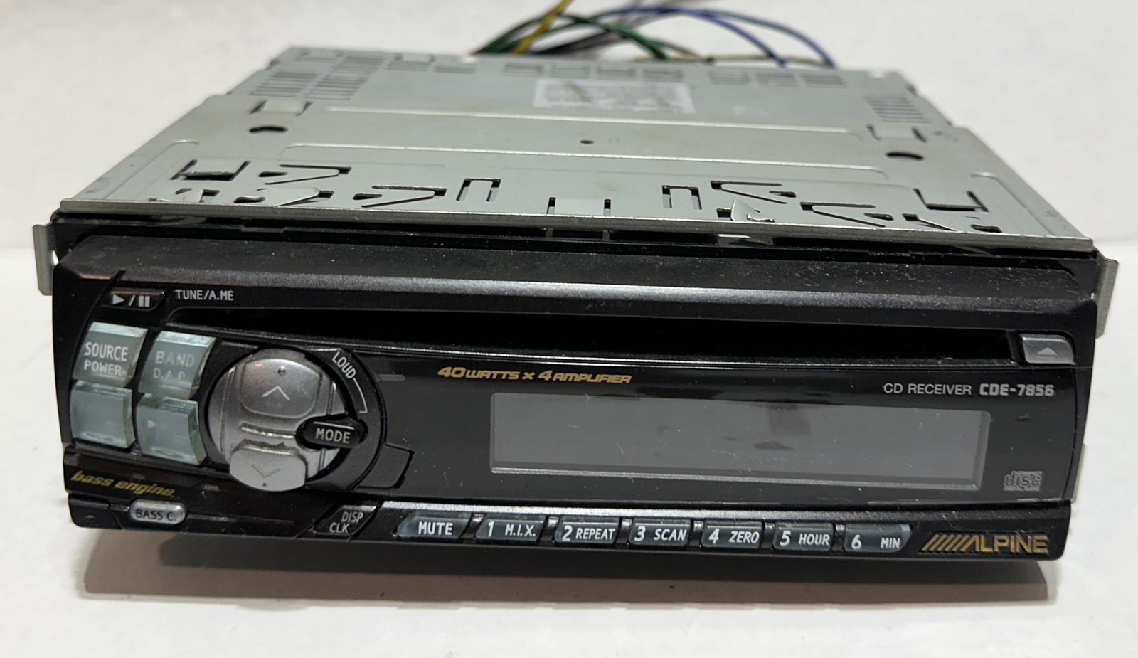 Alpine CDE-7856 CD Receiver CD Car Stereo Am/Fm ((C-2))
