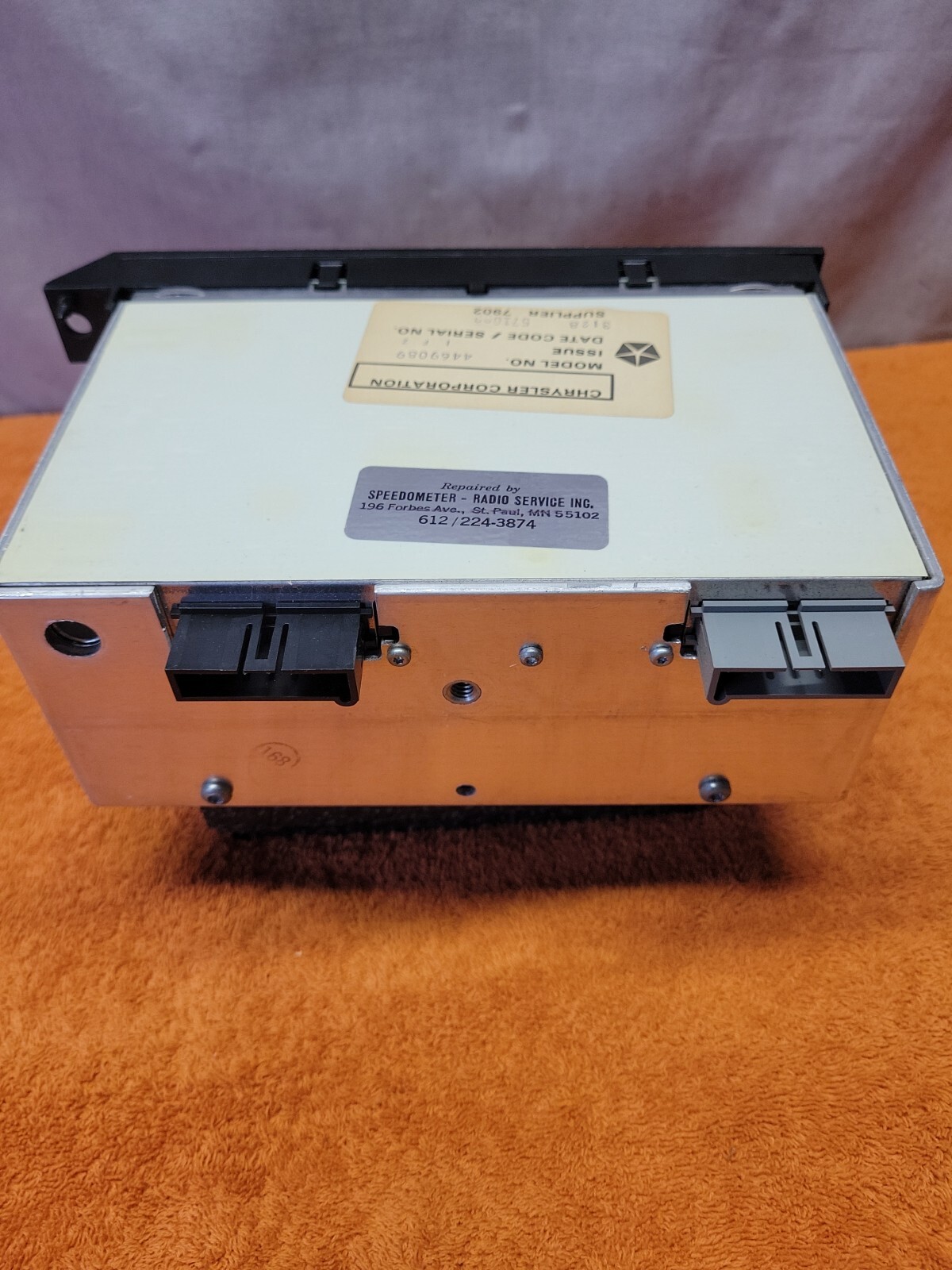 AA7•Vintage 1970s-99 Original OEM Chrysler AMFM Factory Radio Model 4469089 NOS