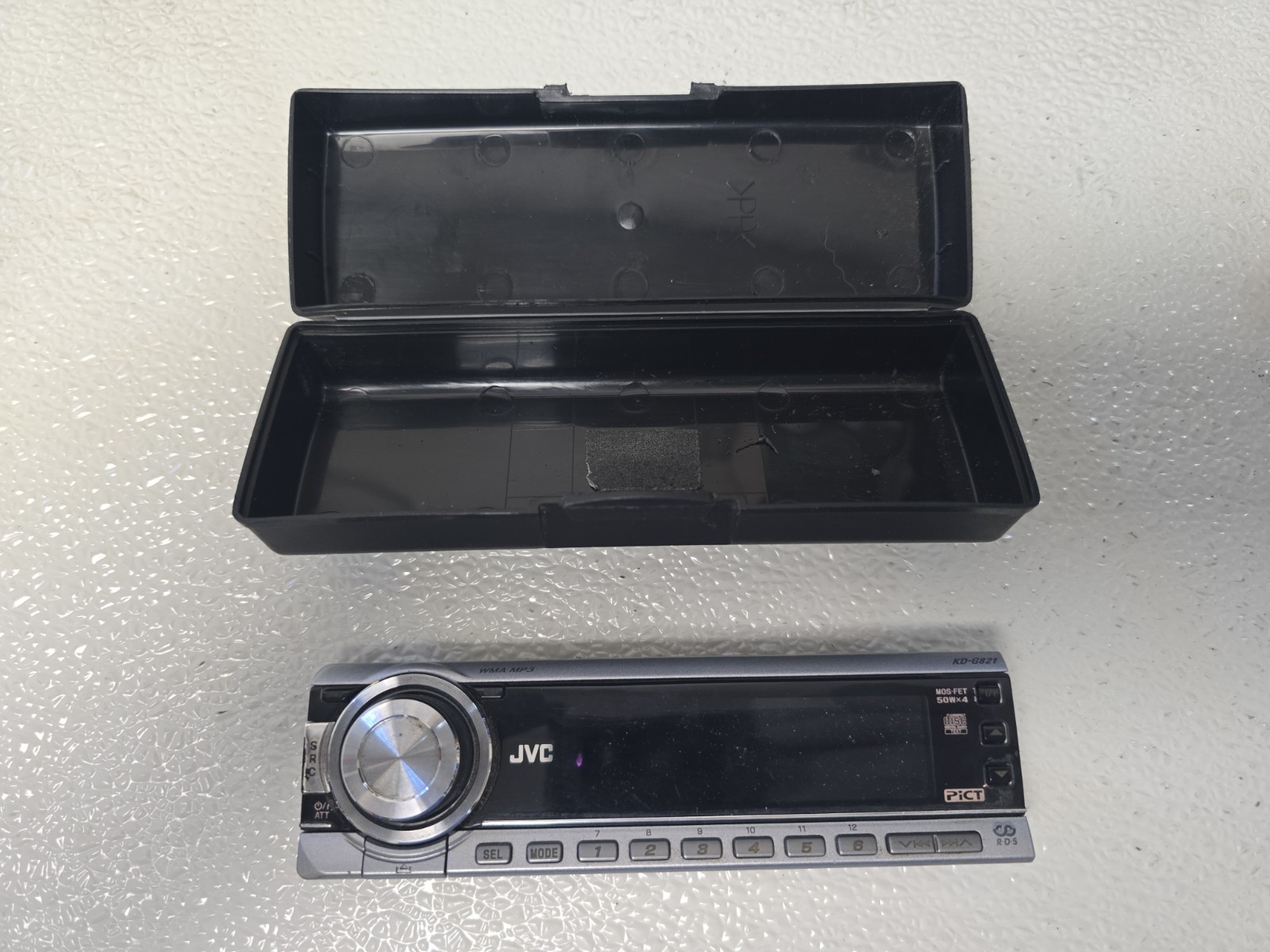JVC KD-G821 Car Stereo Deck Faceplate Head Unit WMA MP3 MOS-FET 50WX4 RDS