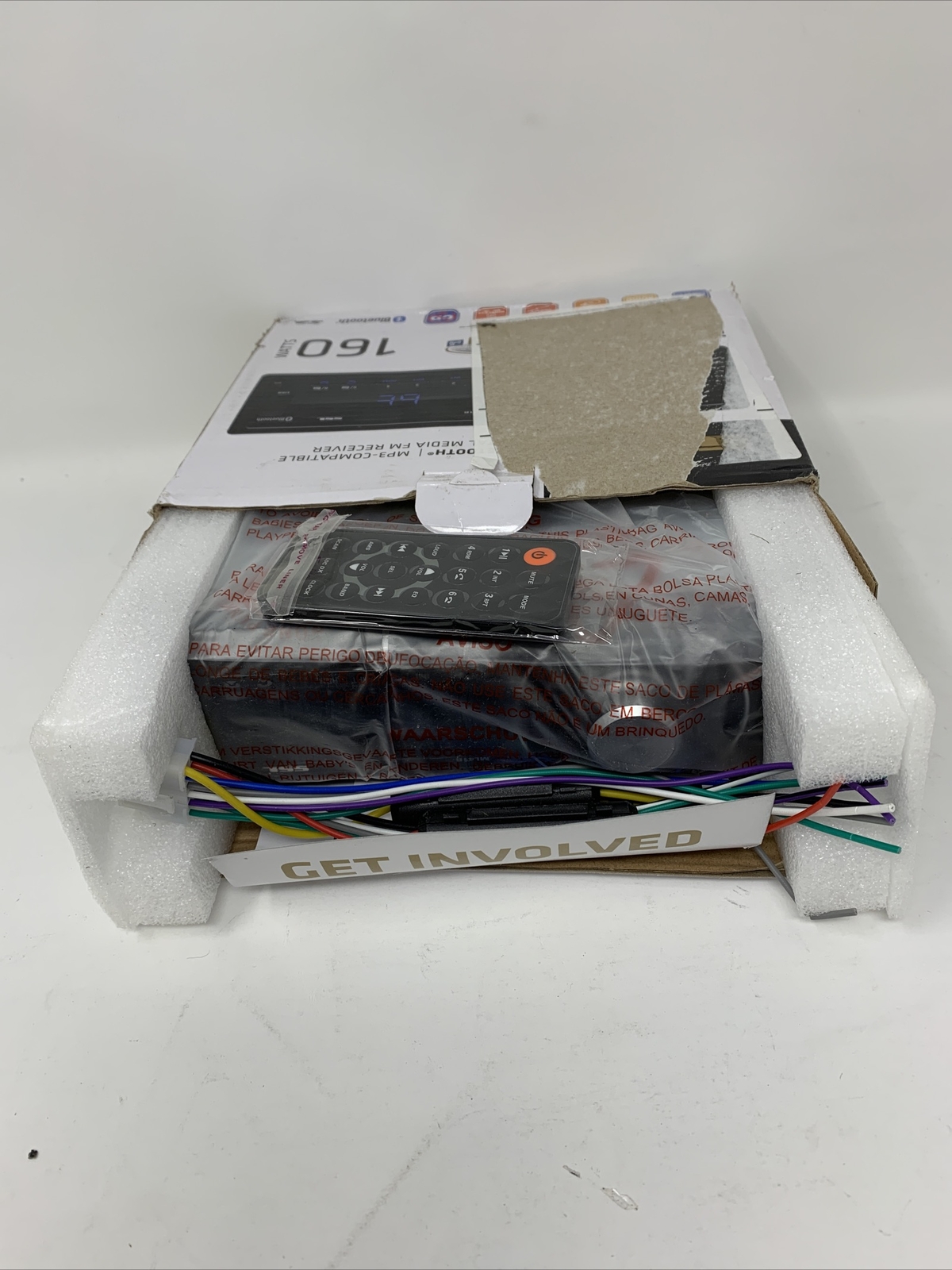 Sound Storm ML41B Bluetooth Single-DIN Multimedia Player