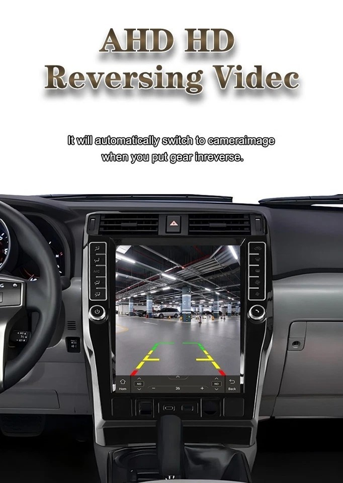 16.2″Car GPS Player For Toyota 4runner 2009-2023 Stereo Radio Navi Audio 12+256G