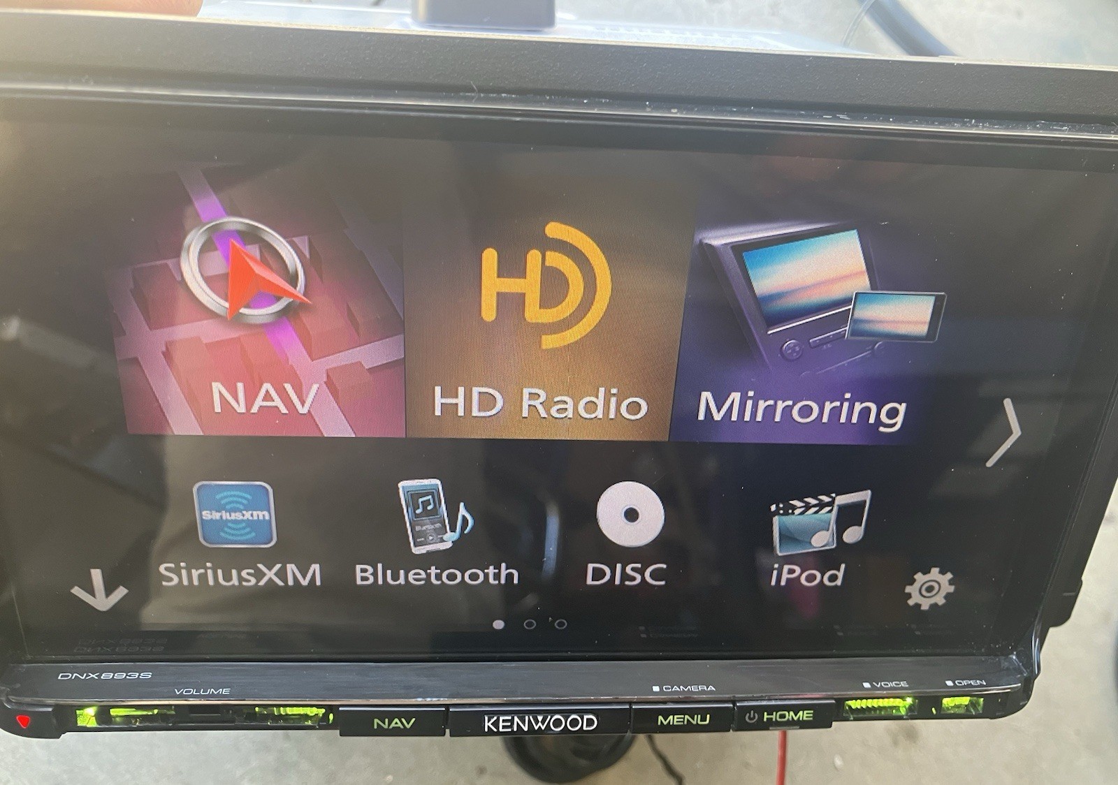 ✅ Kenwood DNX893S Excelon Radio Media Apple CarPlay Bluetooth Garmin USB SD DVD