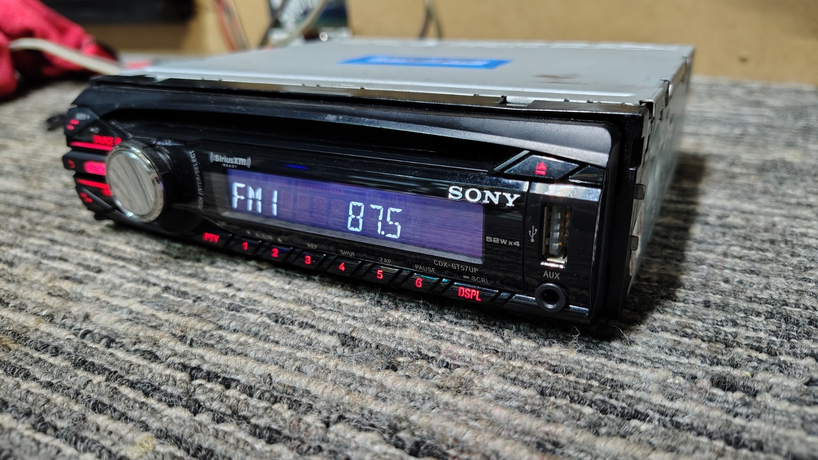 Sony CDX-GT57UP MP3/USB/CD Player In Dash Receiver Tested ✅