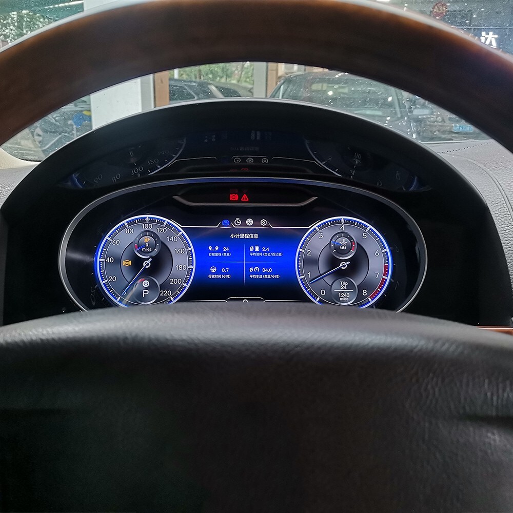 Car LCD Digital Cluster For Volkswagen Touareg 03-10 Instrument dashboard Virtua