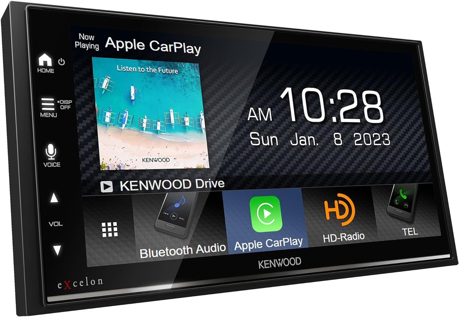 KENWOOD DMX809S 6.95″ AM FM BT HDMI Car Stereo | Plus CMOS-230LP Backup Camera