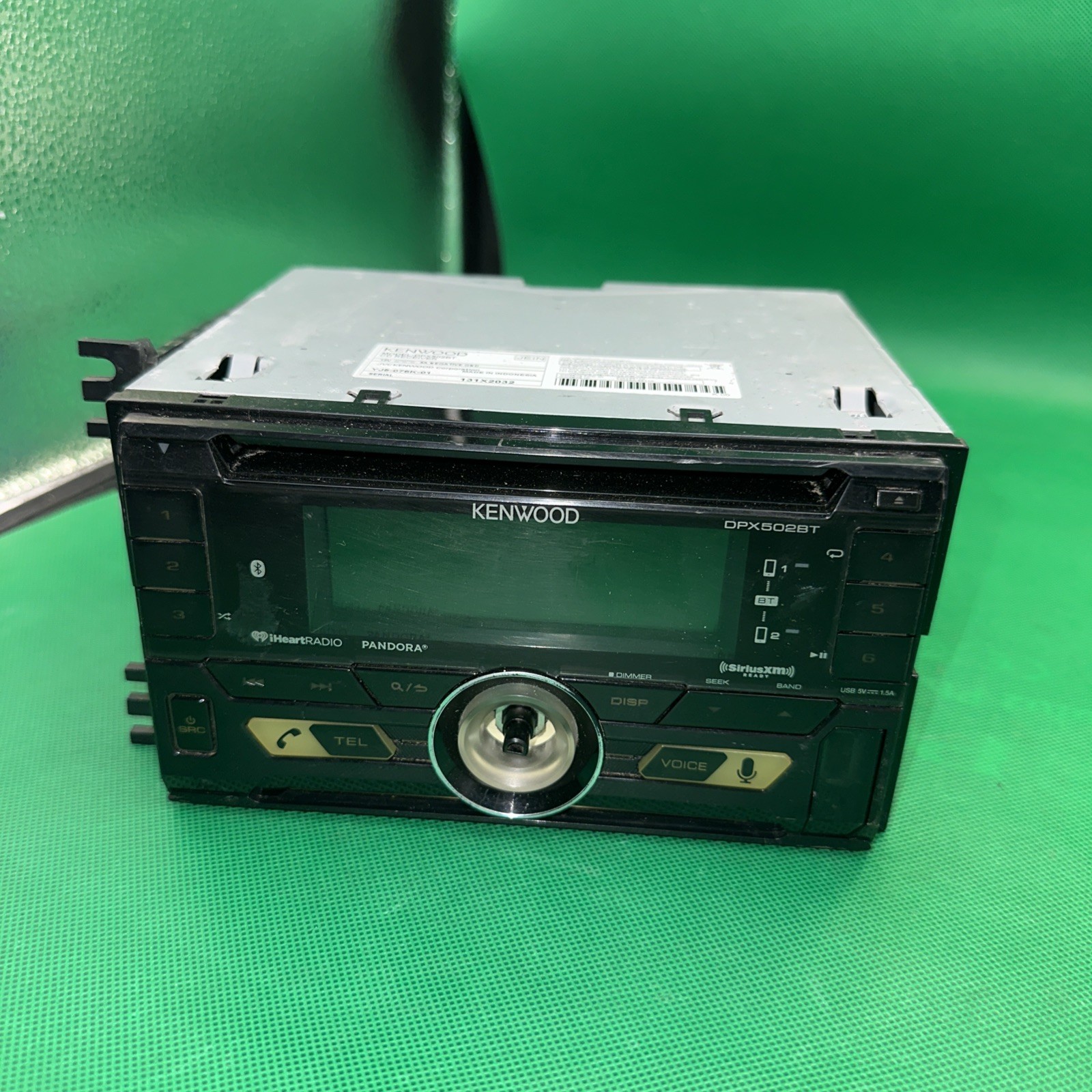 #N69- KENWOOD RADIO DPX502BT WITH USB/MP3/CD Untested