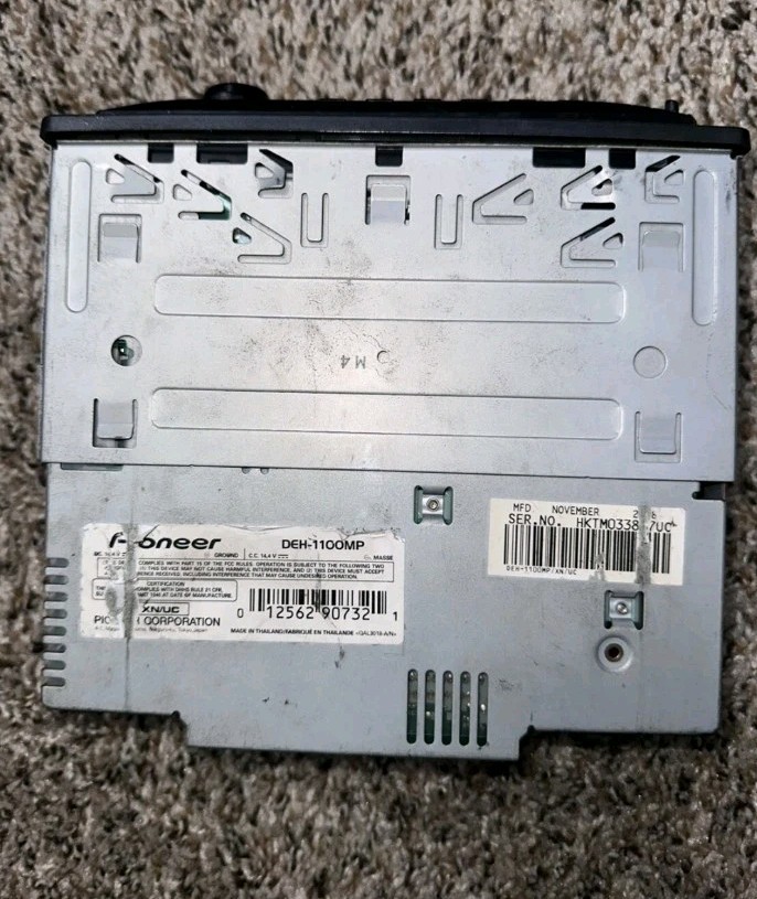 PIONEER DEH-1100MP CAR STEREO WWORKS GREAT VGC