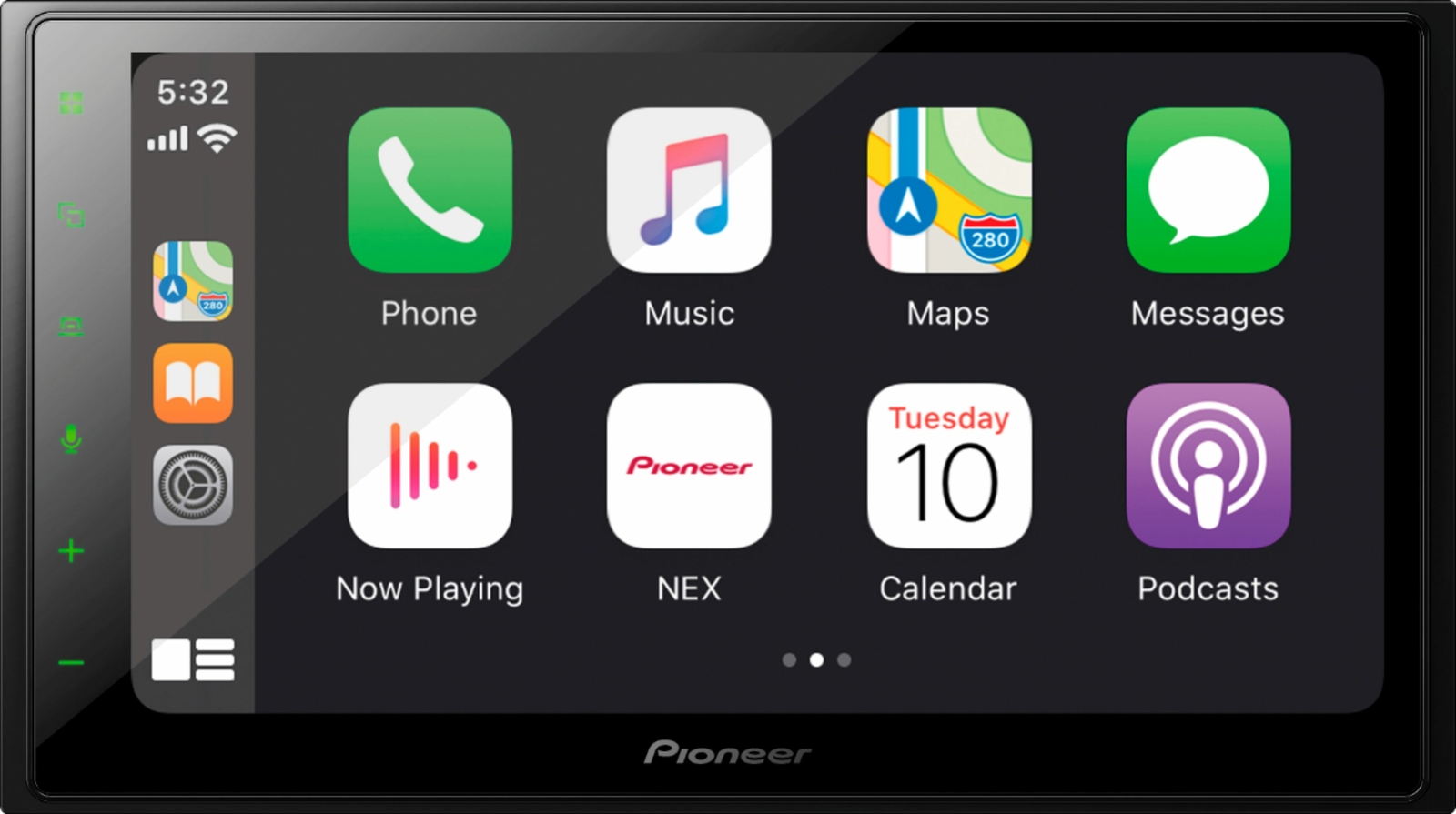 Pioneer – 6.8″ Android Autoand Apple CarPlay® Bluetooth® Digital Media (DM)…