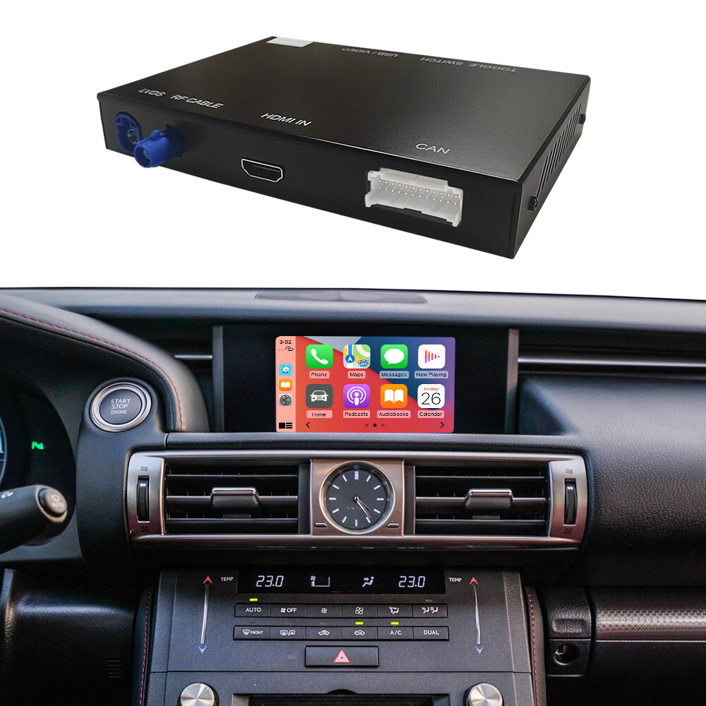 Wireless Carplay Android Auto Module For Lexus IS 2014-2020 Mirror Link AirPlay