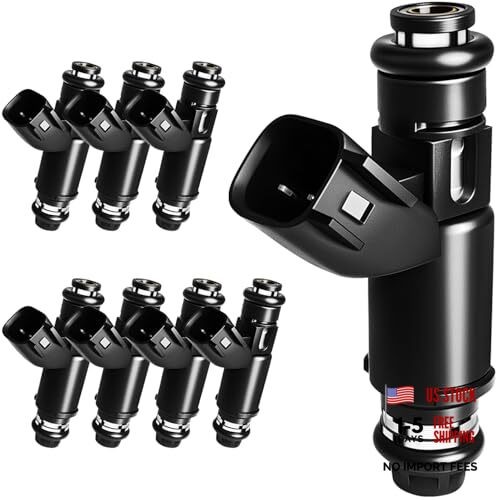 12580426 5.3L FLEX Fuel Injectors Fit For Chevy: Tahoe Suburban Avalanche