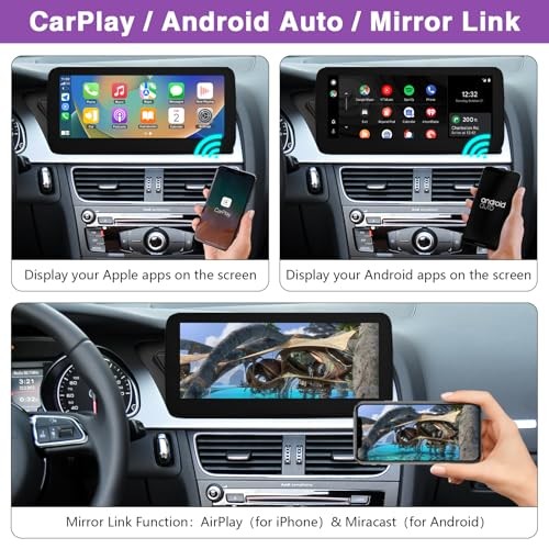 12.3 inch Touchscreen Wireless CarPlay Android Auto Multimedia Car Radio