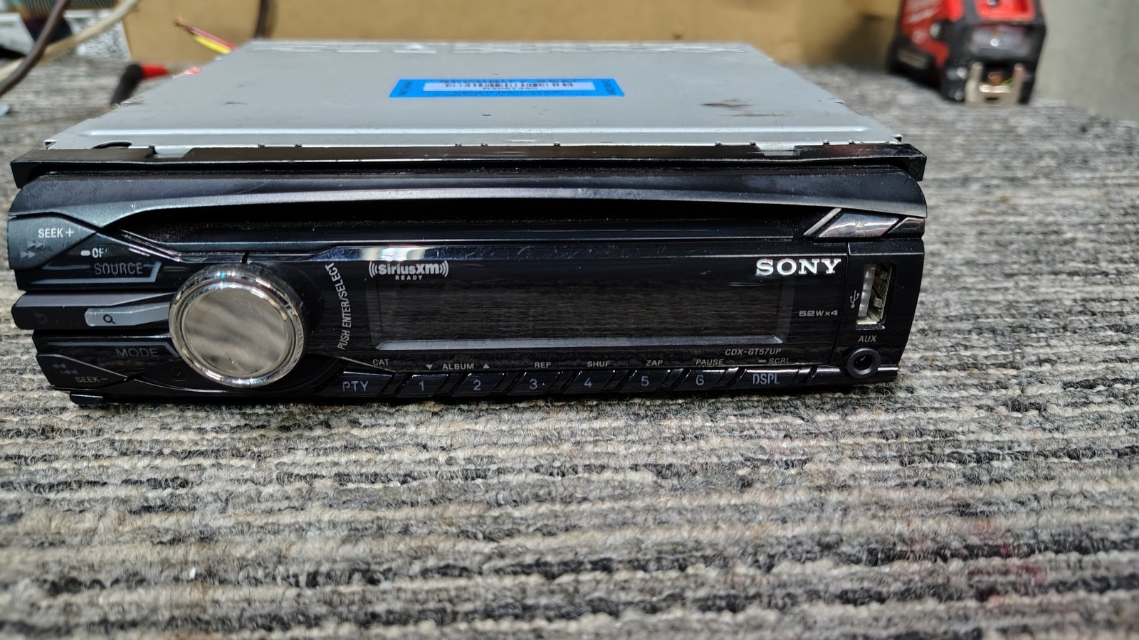 Sony CDX-GT57UP MP3/USB/CD Player In Dash Receiver Tested ✅