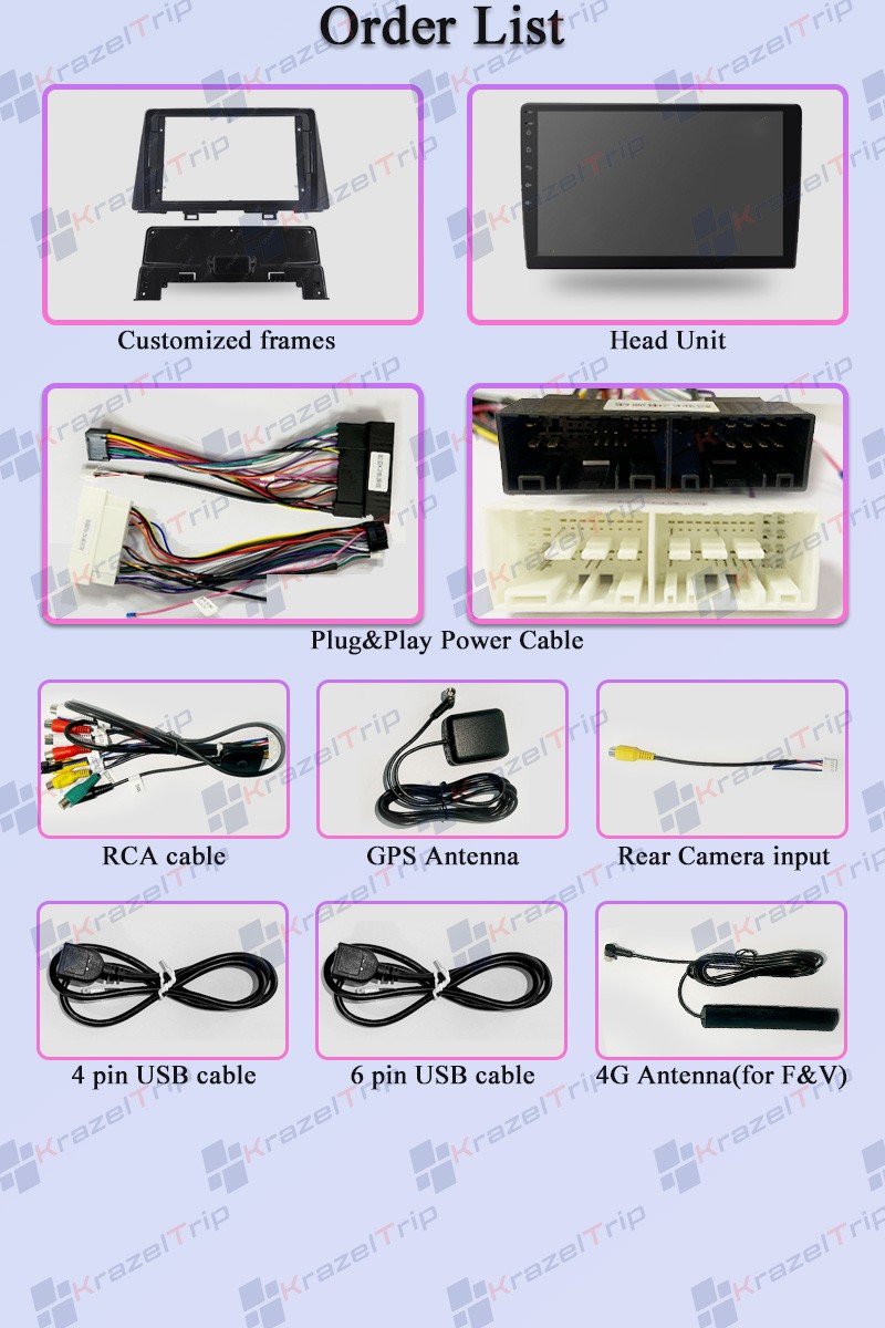 8 CORE 6+64GCar Radio for KIA Morning 3 Picanto 2016 – 2023 Android 15 Stereo