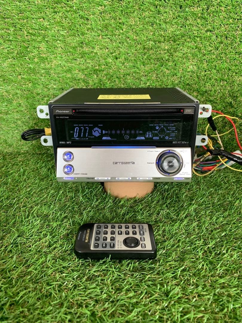 [Rare] Carrozzeria FH-P077MD Comes with remote control and instruction manual.