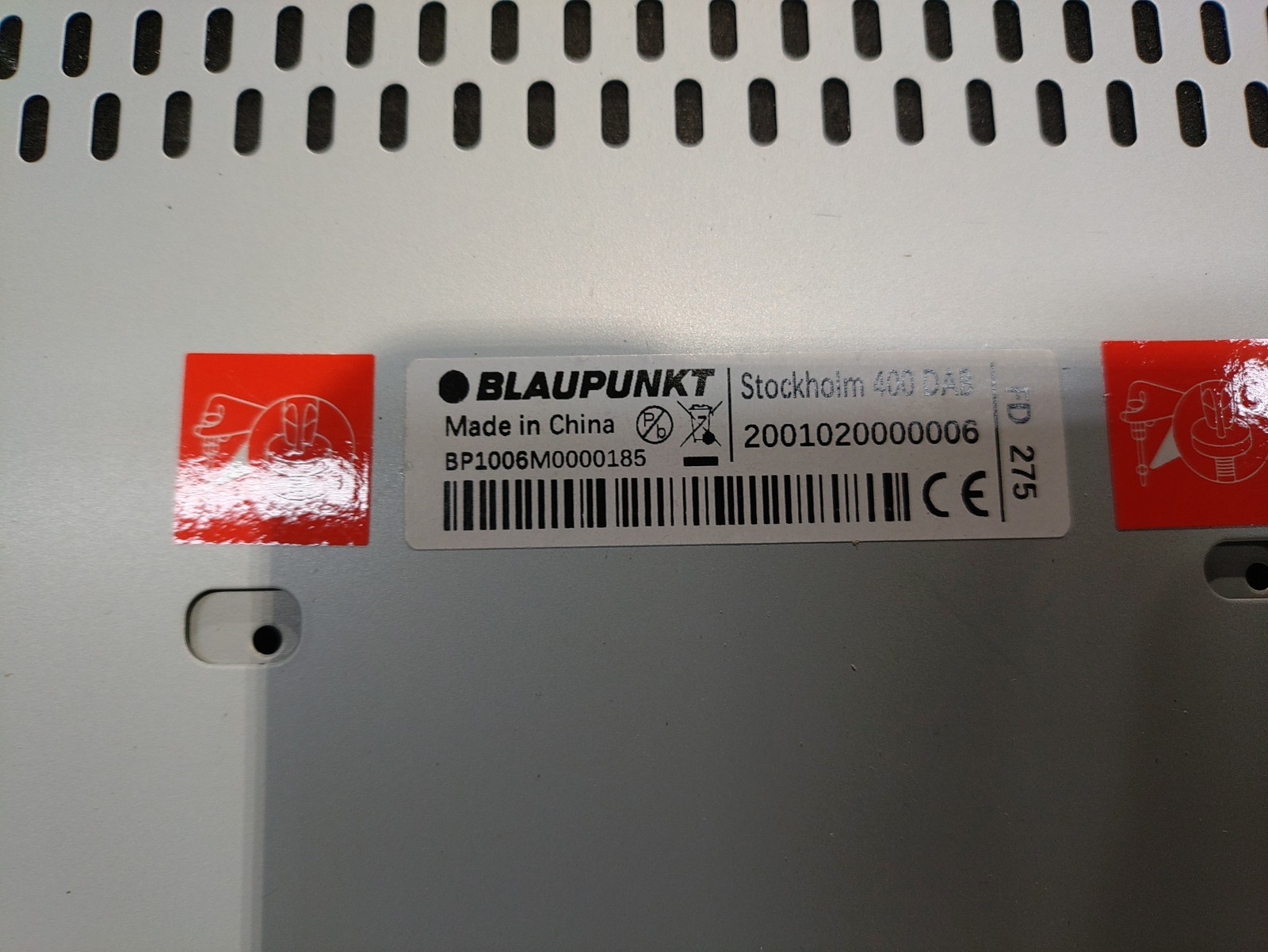Blaupunkt Stockholm 400 DAB 1 DIN Car Radio/CD player/stereo w/ Bluetooth