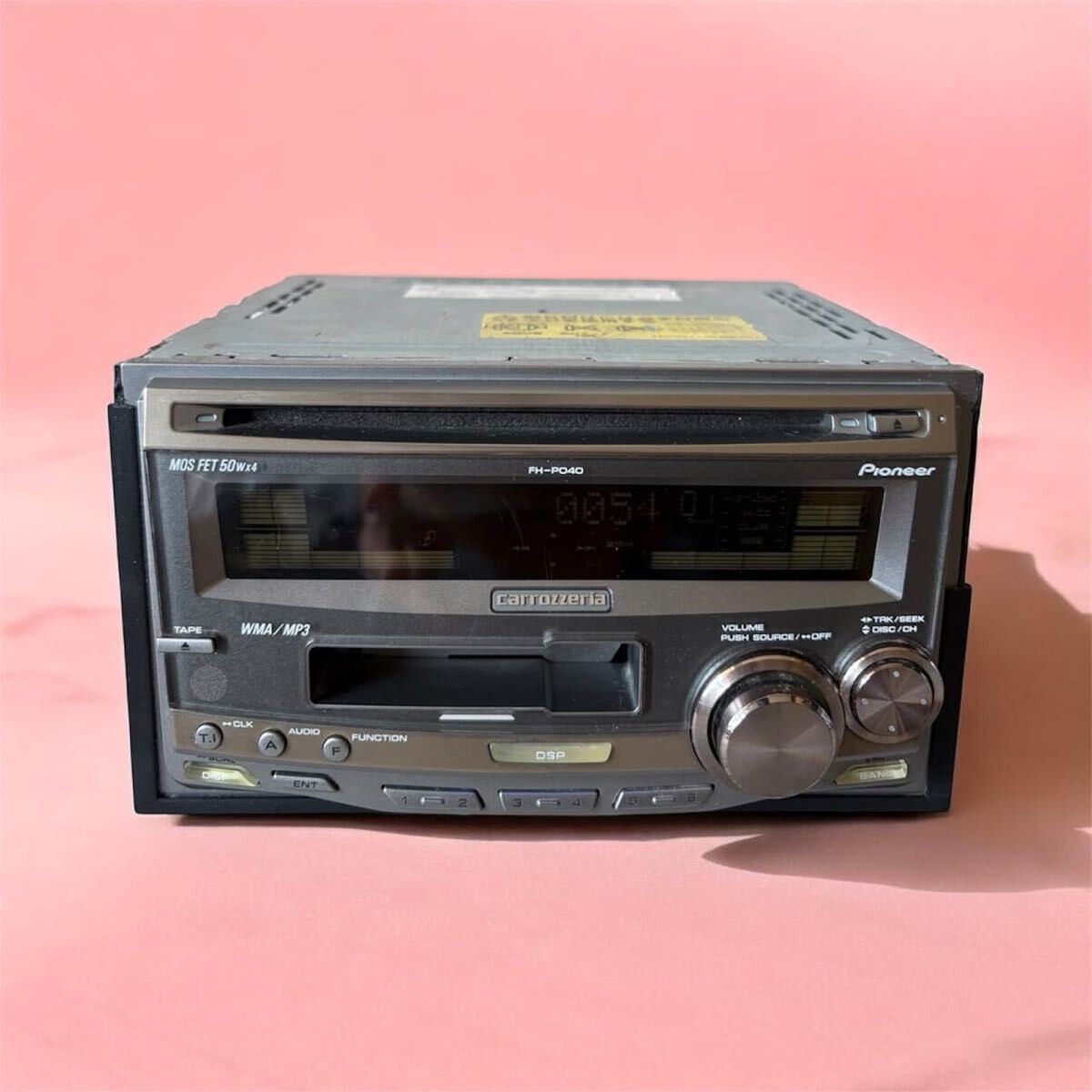 Pioneer Carrozzeria FH-P040 CD Cassette Receiver JAPAN