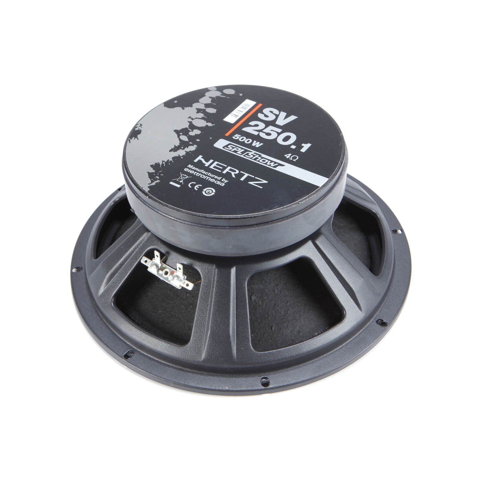 Hertz SPL Show Series SV-2501 10″ SPL Midrange Speaker (Sold Individually)