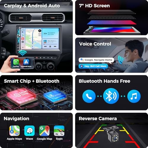 7 Inch Car Stereo Double Din