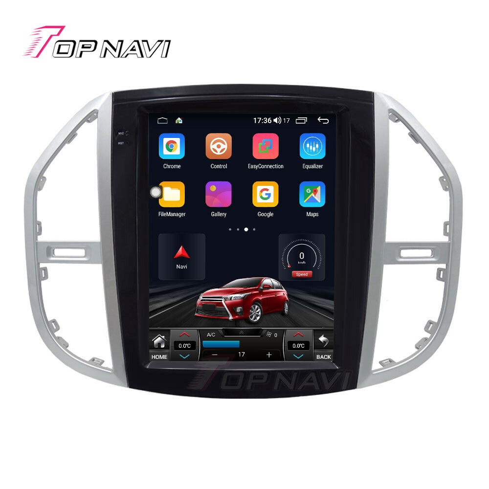 for Benz Vito 2013-2017 Androind 14.0 Car Stereo Radio GPS Navi 4G WIFI RDS BT