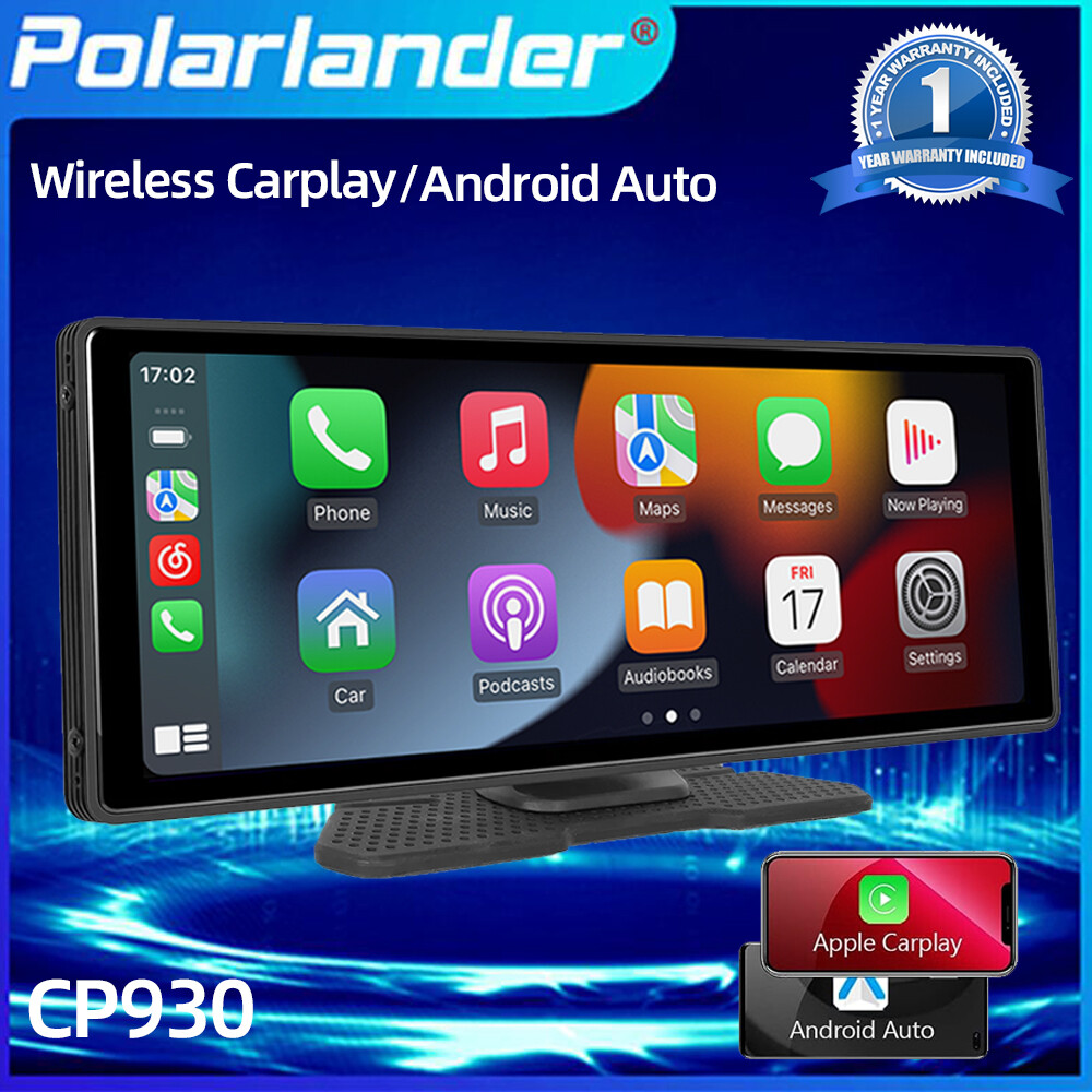 10.26″ Car Radio Portable Android Auto Wireless Carplay GPS Touch Screen Stereo