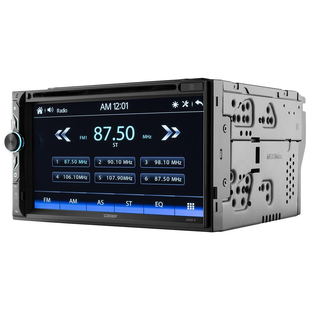DS18 6.9″ Touchscreen Double DIN Bluetooth DVD USB AUX AM FM Mirror Link DDX6.9
