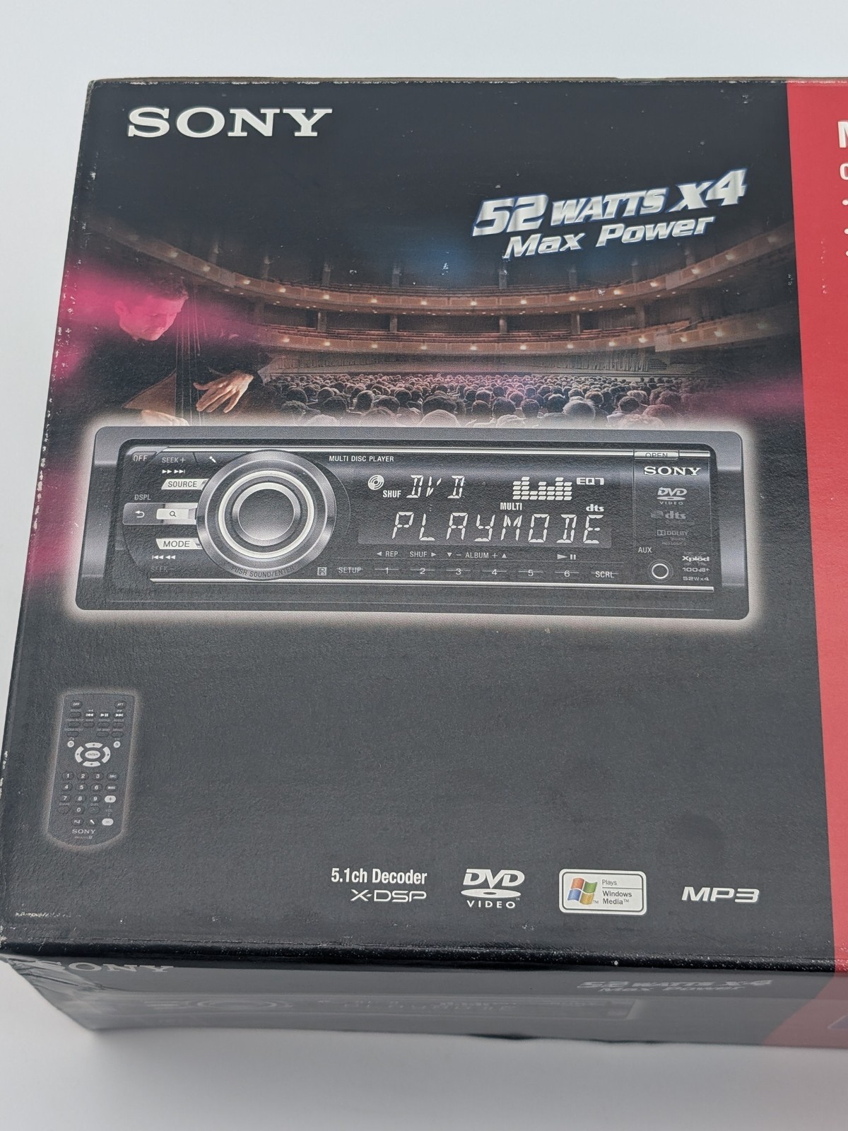 NOS Sony MEX-DV2200 CD DVD SACD AM FM AUX Dolby Digital Pro Car Receiver Player