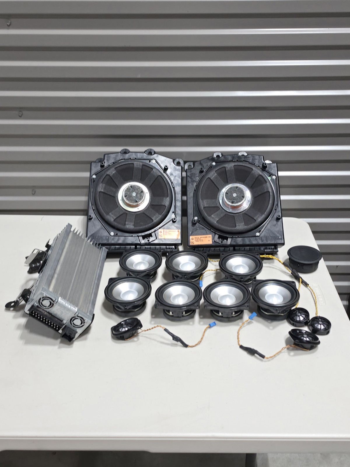 BMW E60 M5 5 Series LOGIC 7 TOP HIFI DSP Surround Sound System Complete