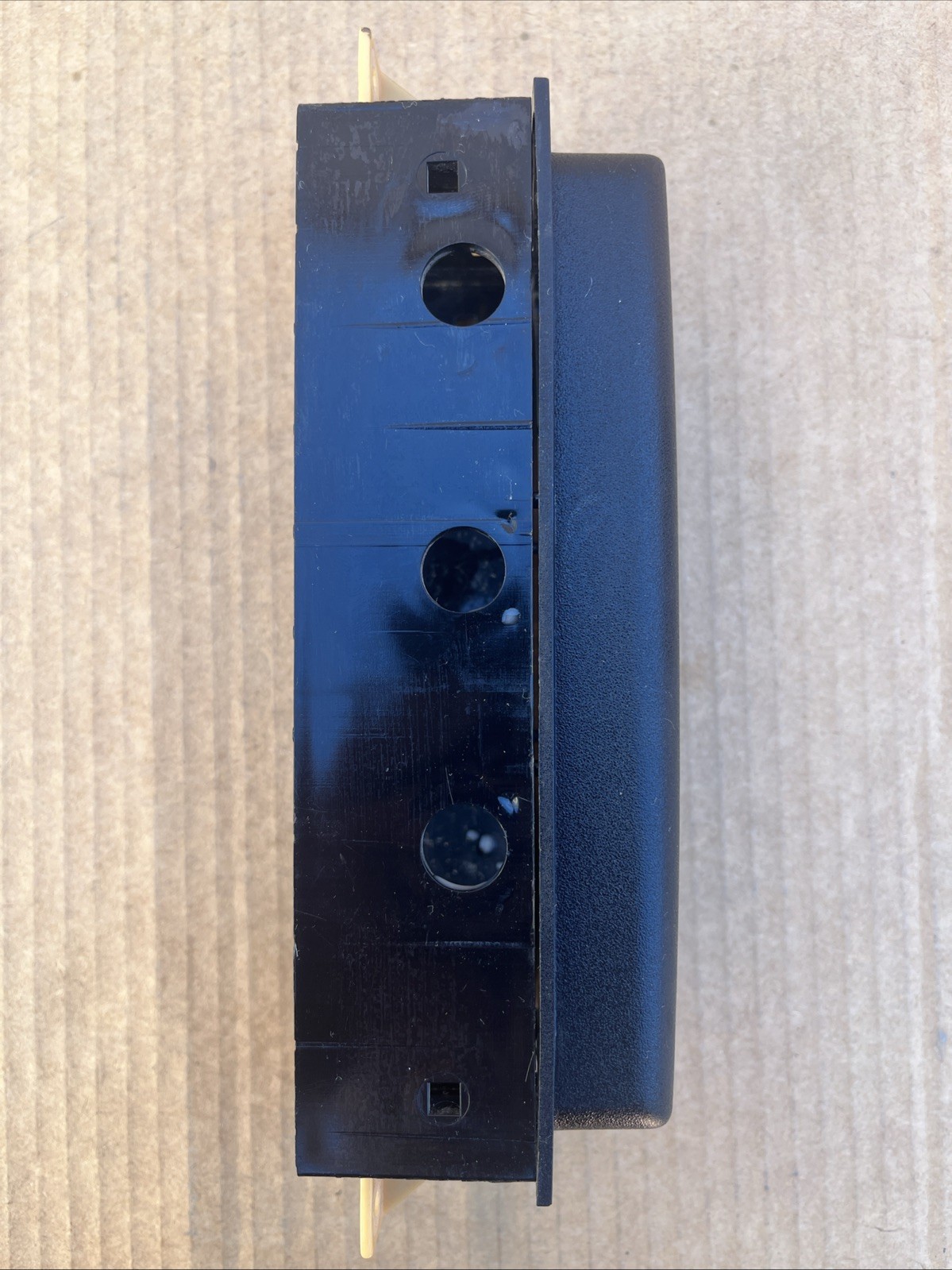 C4 Corvette OEM USED 1984-96 BLACK Front Radio Stereo Cover Frame Trim Bezel