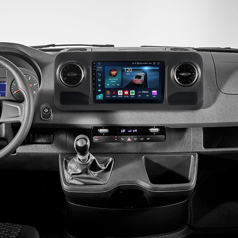 10.25 inch For Mercedes Benz Sprinter Android Car Radio GPS Screen Carplay Auto