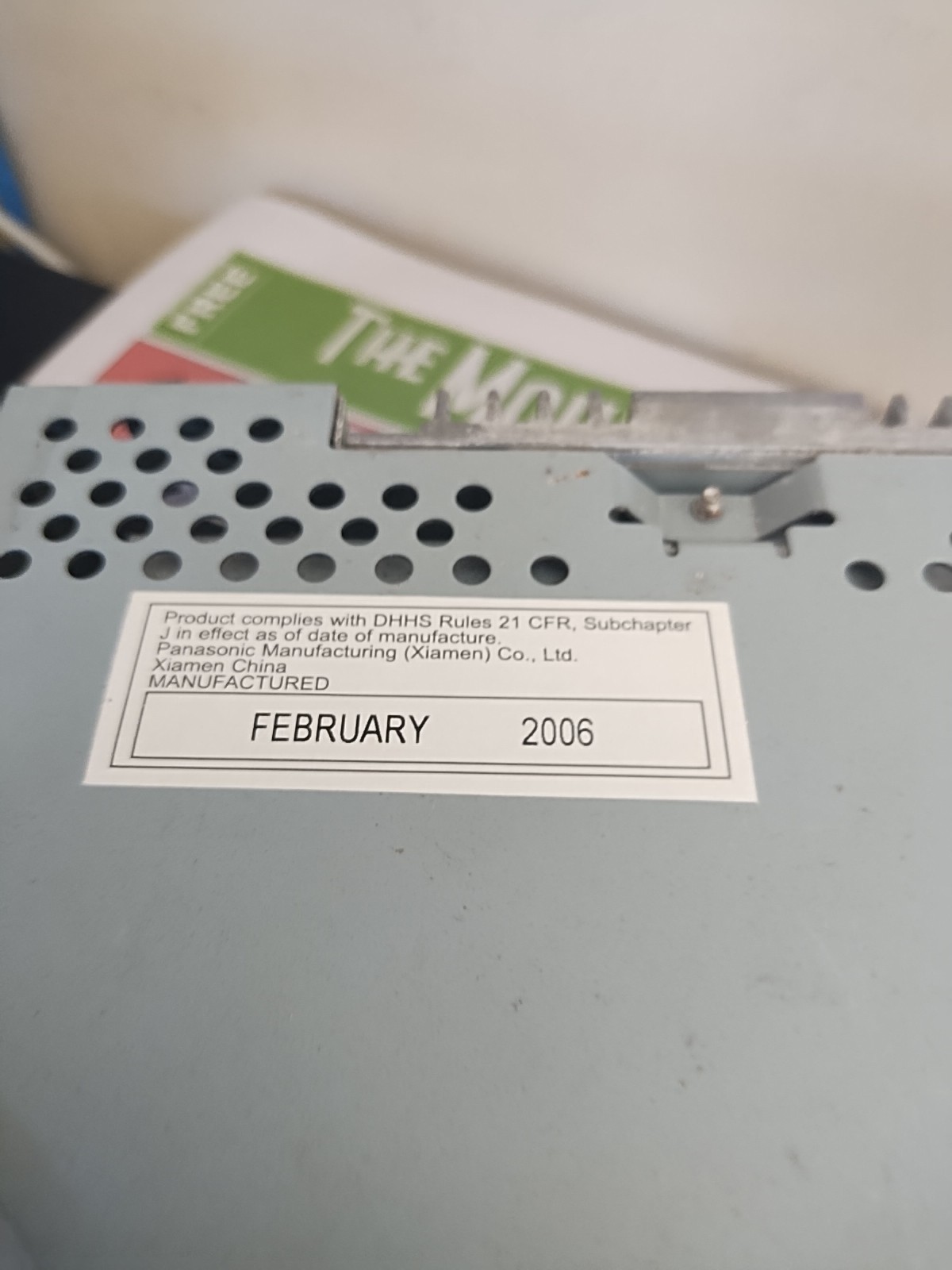 PANASONIC CQ-C1303U CD PLAYER MP3 2006 (YF034C053CA) 50Wx4 AM/FM Scroll Scan SQ