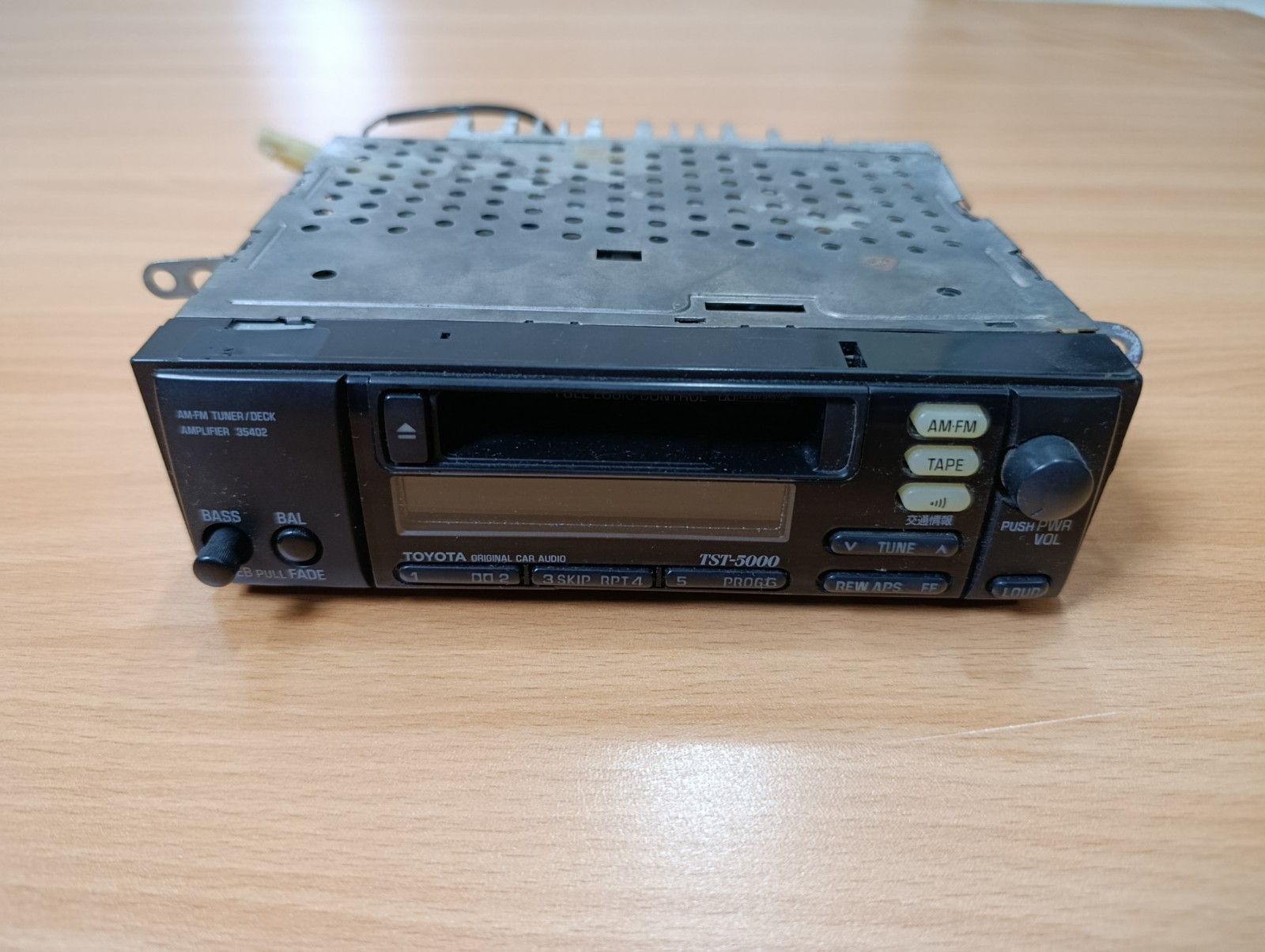 Toyota Corolla AE100, AE101 OEM Cassette Player TST-5000 with Equalizer Support