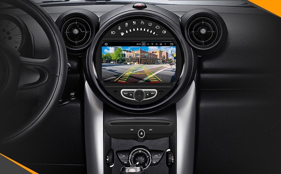Android Stereo Touch screen For BMW Mini Cooper R56 R57 R58 Upgrade 256G ForUSA
