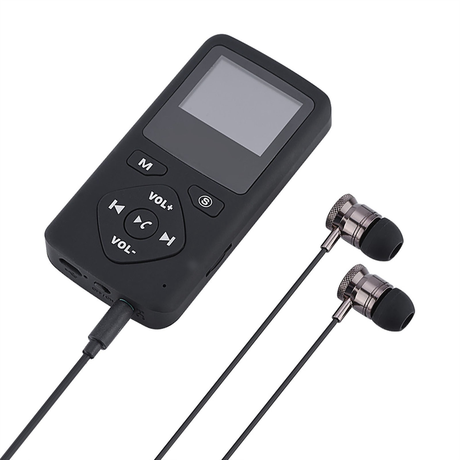 Portable DAB/DAB+ Pocket Digital Radio Receiver BT MP3 Player With Earphone NEW