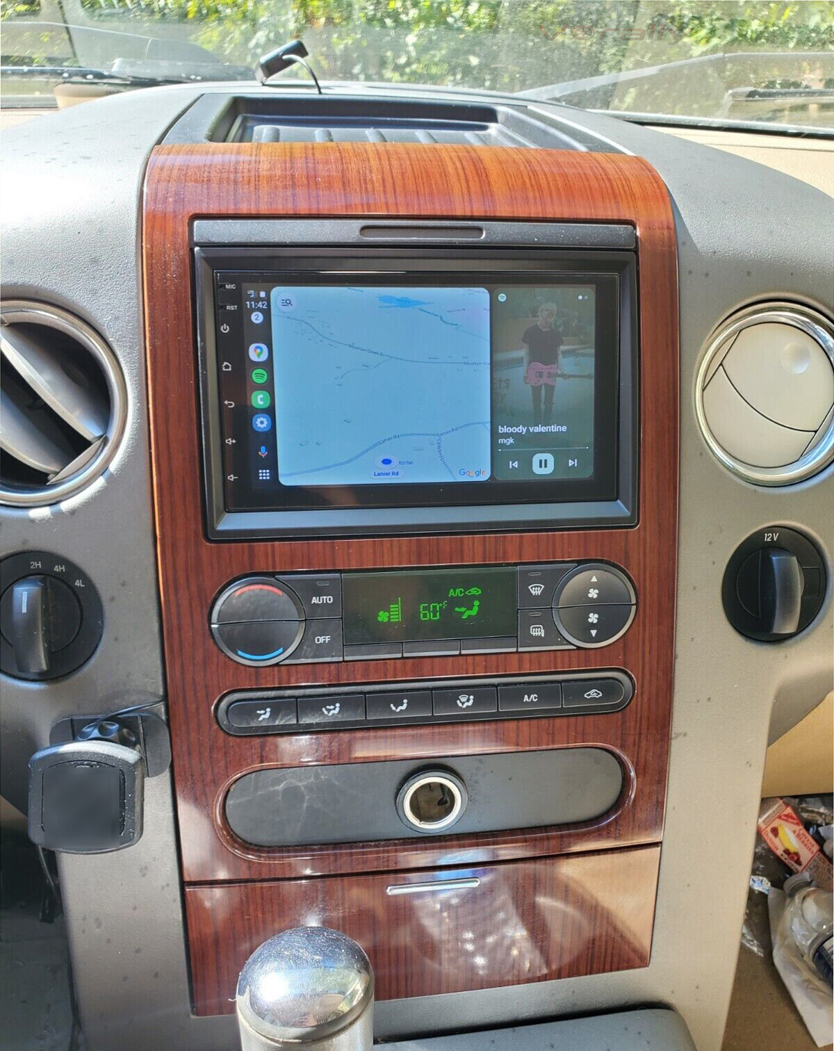 For Ford F-150 2004-2008 Radio Upgrade to Wireless CarPlay Android Auto 7″Screen