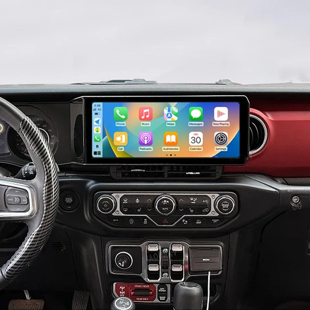 128G Android 13 Car Radio for Jeep Wrangler JL Gladiator Stereo Carplay GPS Navi