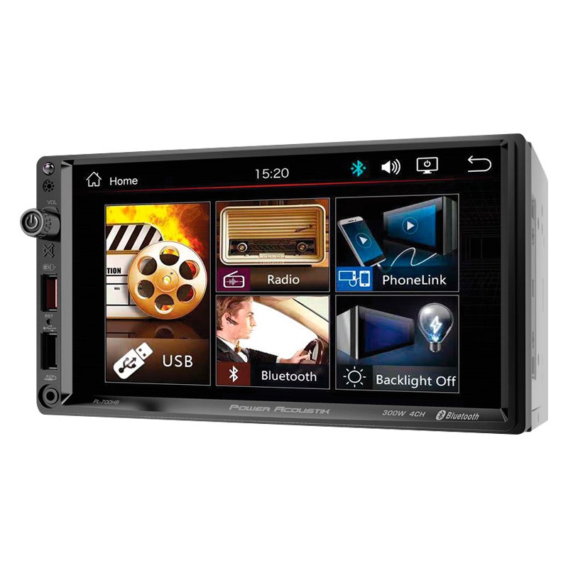 Digital Media Receiver 7″ Touchscreen Display Double DIN Digital Media Receiver