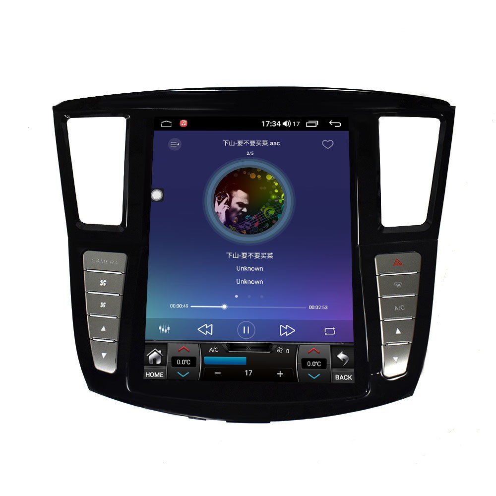 Android 14.0 Unit For Infiniti QX60 JX35 2012-2019 Car GPS Navi Stereo Radio 32G