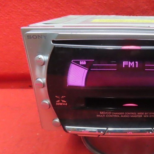 Sony WX-5700MDX 2DIN CD MD Car Stereo Head Unit CD