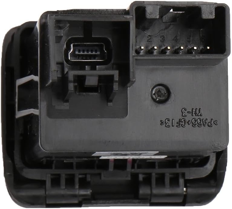 Durable Jet Black USB Type A Audio Player – Easy to Install and Lightweight