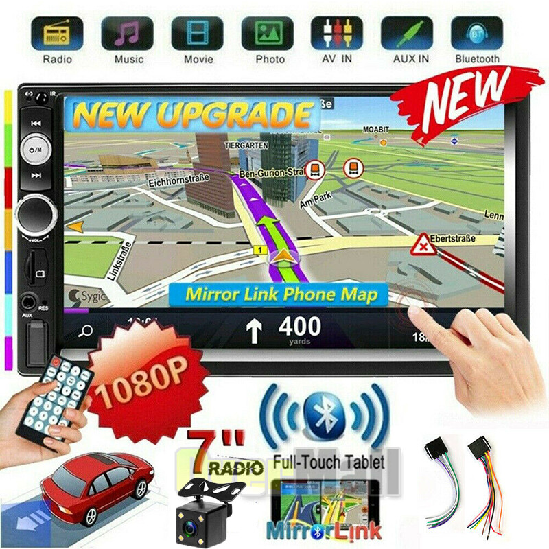 2Din Car Radio Car Ctereo 7inch Touch Screen MP5 Player FM Mirror Link AUX USB