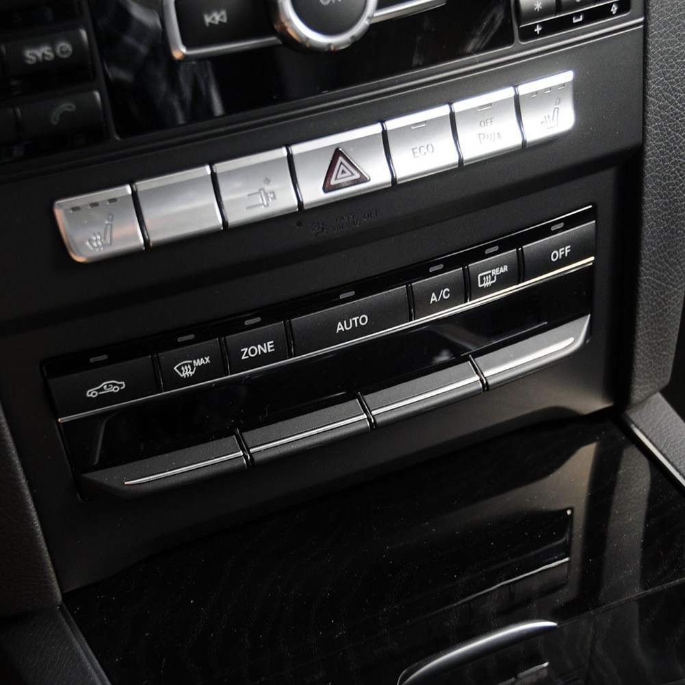 Car Air Conditionr Outlt Vnt Button Covr Trim For Mrcds-Bnz Class W212