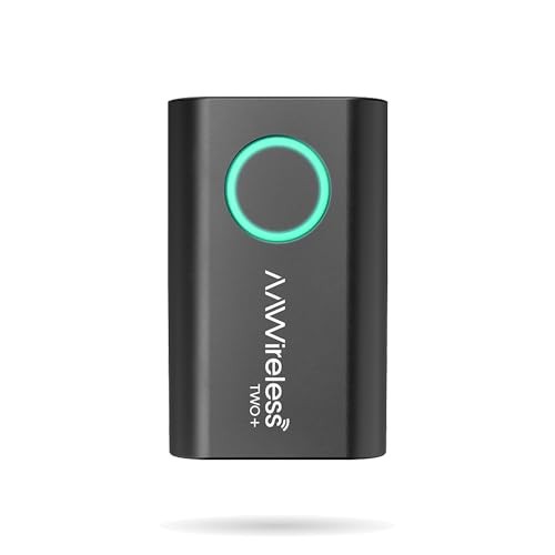 TWO+ Compatible with Android Auto & Apple Carplay 2-in-1 Wireless Adapter |