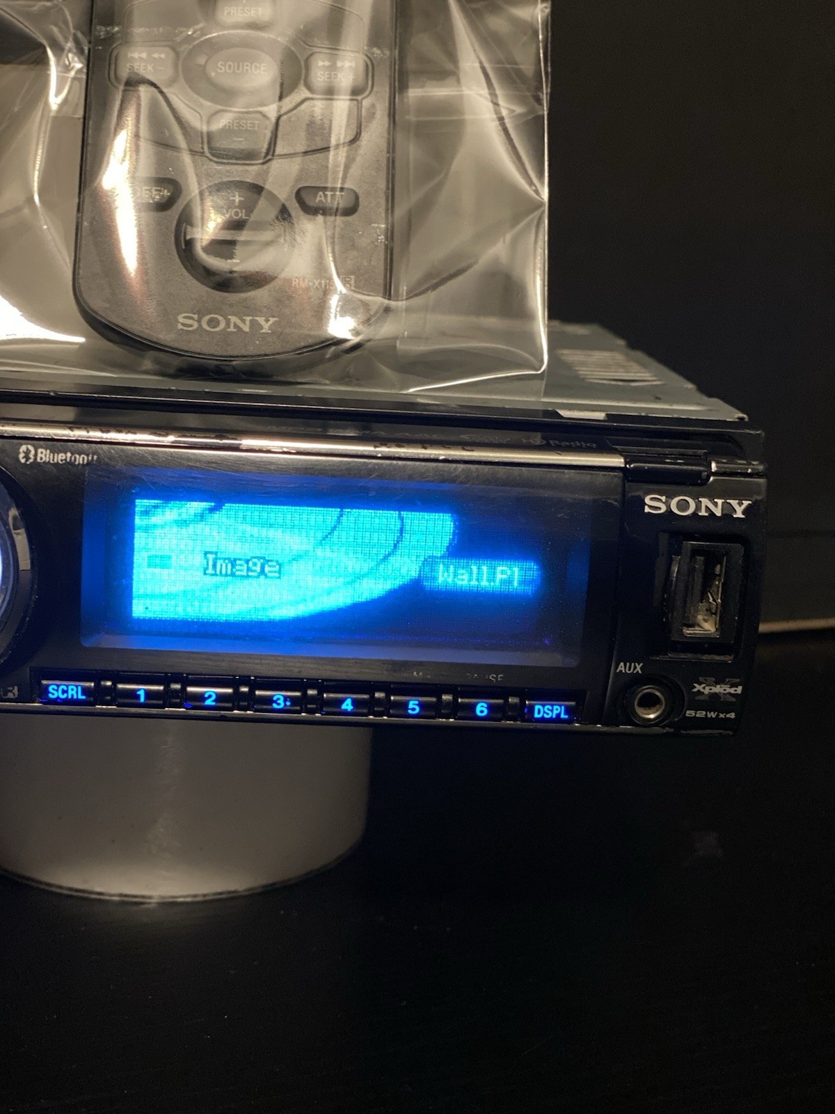 🔥✅SUPER RARE BLUETOOTH SONY CDX WORKING PERFECTLY ✅🔥