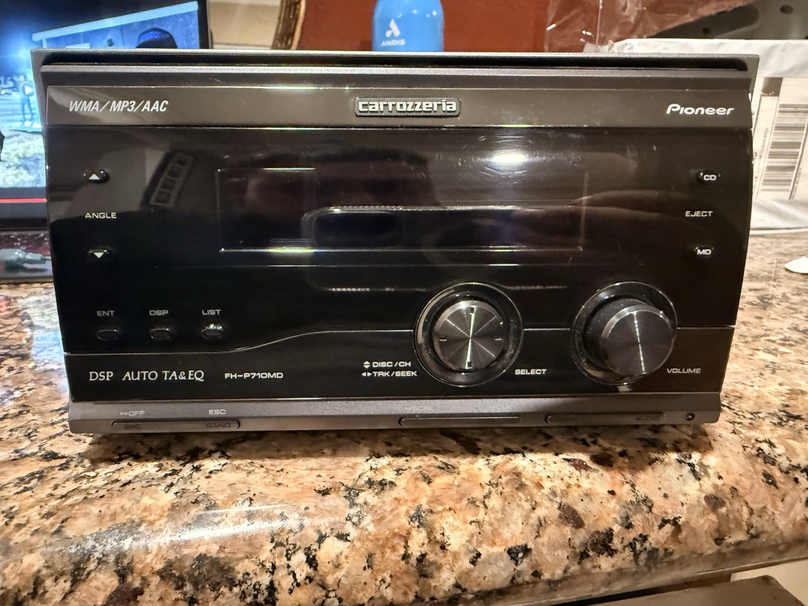 Pioneer Carrozzeria FH-P710MD 2DIN CD MD DSP Car Audio BT Ready JDM Japan Used