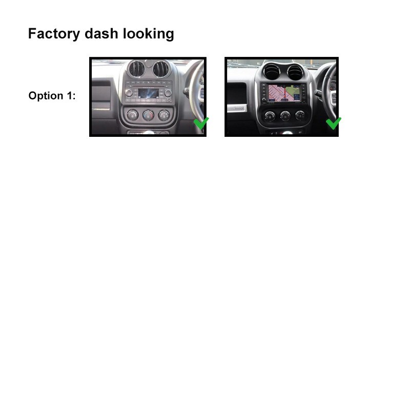 10″ Wireless CarPlay Android Auto Nakamichi BT Radio For Jeep Patriot 2009-16 SO