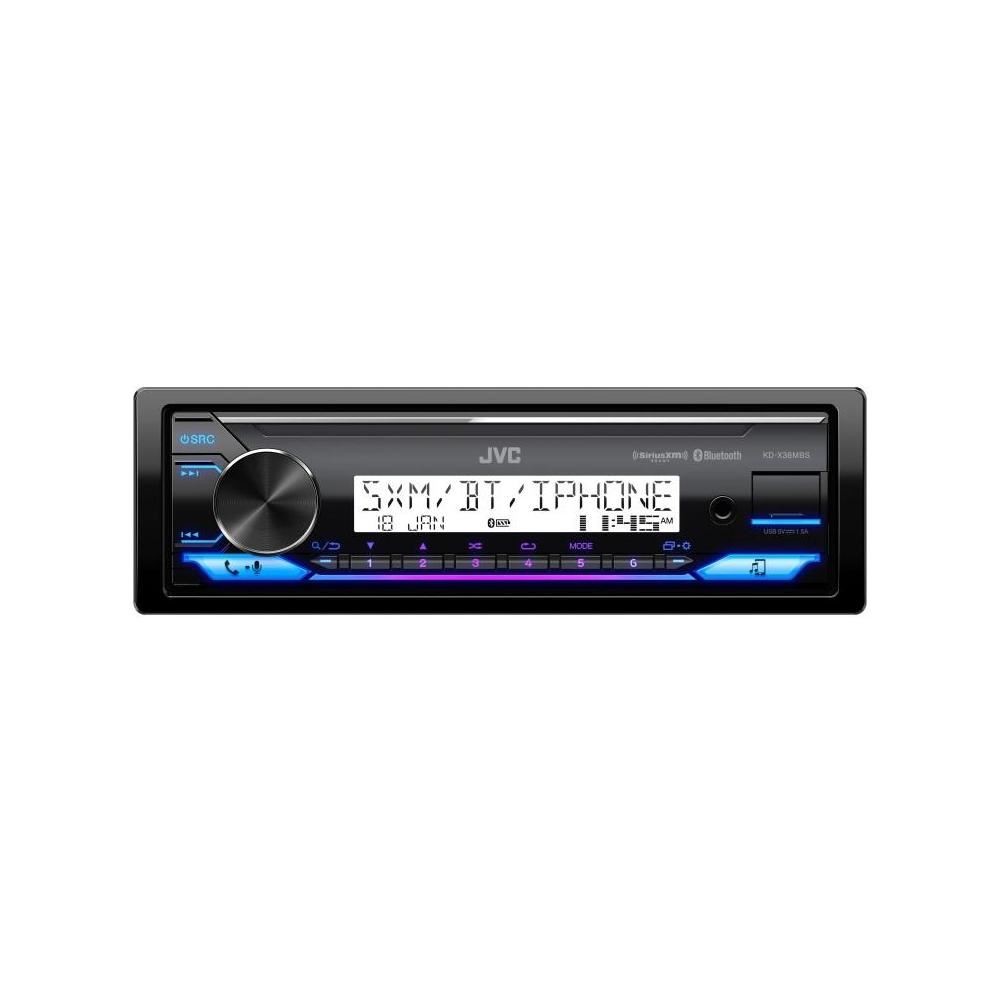 JVC KD-X38MBS Marine Digital Media Receiver Single-DIN with Bluetooth & USB