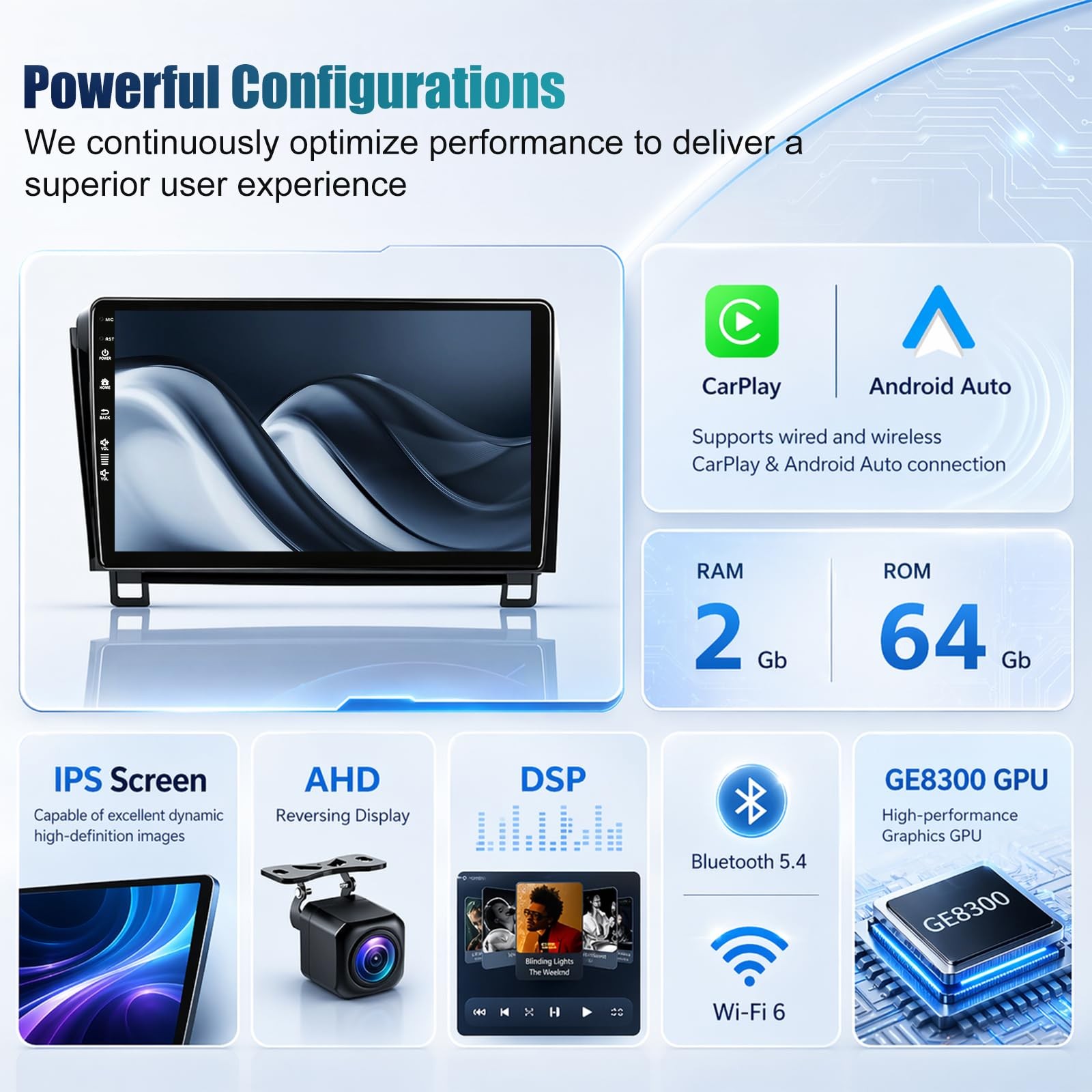Car Radio Stereo for Toyota Tundra 2007-2013, Sequoia 2008-2018, Android 13